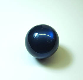 Polaris-Perle glanz 8mm dunkelblau